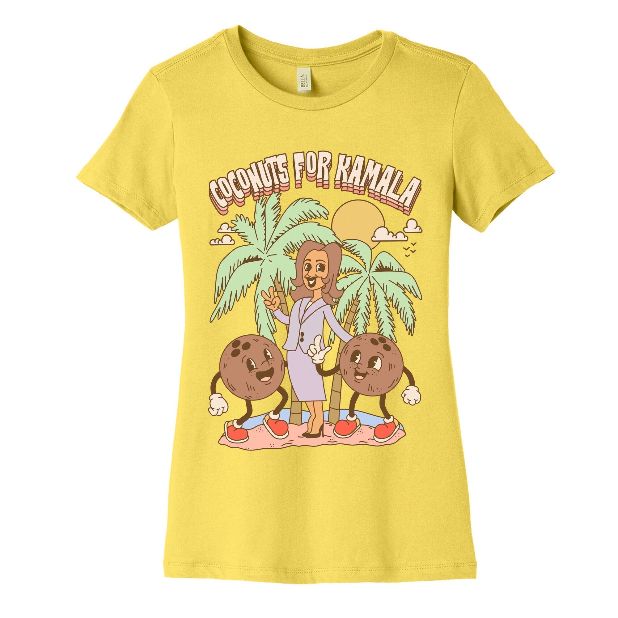Coconuts For Kamala Womens Cotton Tee Hoodie, Sweatshirt | CoreVibeTees.com (Image 5)