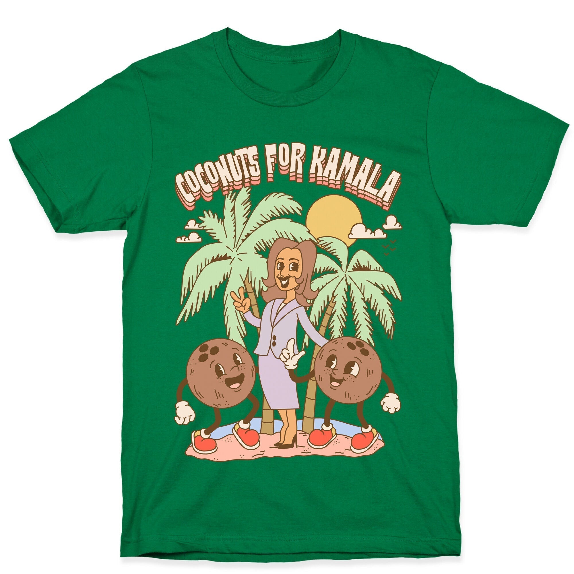 Coconuts For Kamala T-Shirt Hoodie, Sweatshirt | CoreVibeTees.com (Image 2)
