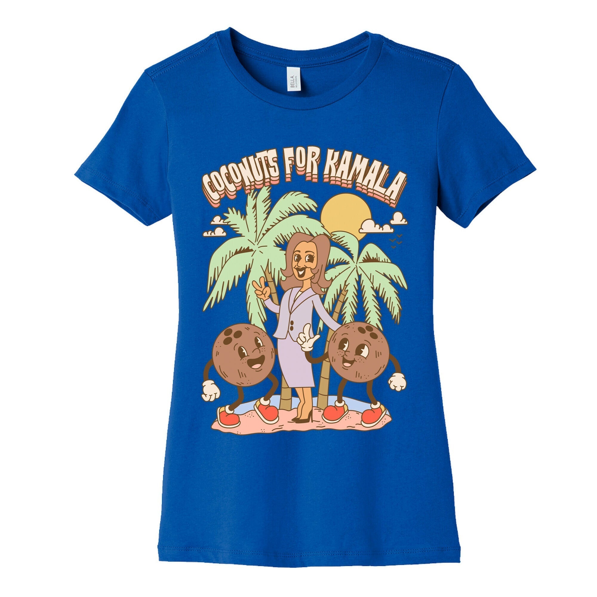 Coconuts For Kamala Womens Cotton Tee Style001 Hoodie, Sweatshirt | CoreVibeTees.com (Image 2)