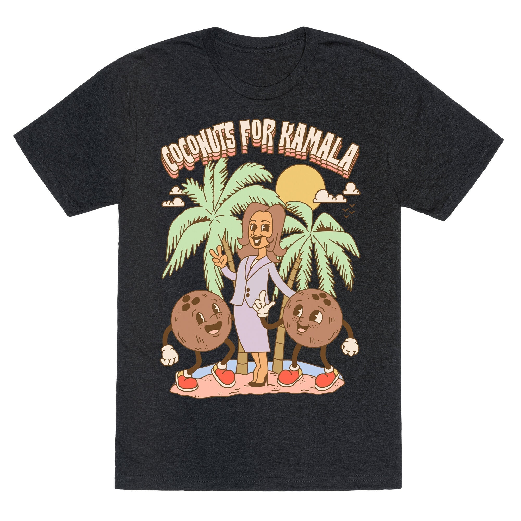 Coconuts For Kamala Unisex Triblend Tee Style001 Hoodie, Sweatshirt | CoreVibeTees.com (Image 1)