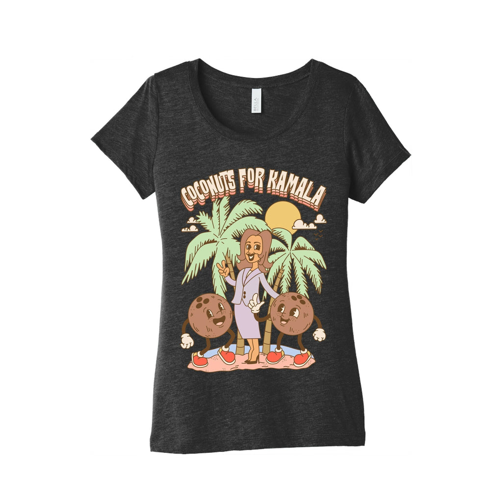 Coconuts For Kamala Womens Triblend Tee Style001 Hoodie, Sweatshirt | CoreVibeTees.com (Image 1)