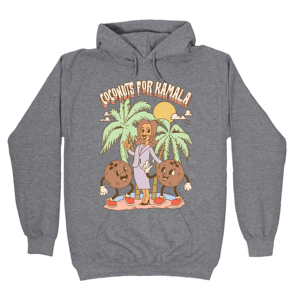 Coconuts For Kamala Hoodie Style001 T-Shirts, Sweatshirt | CoreVibeTees.com (Image 1)