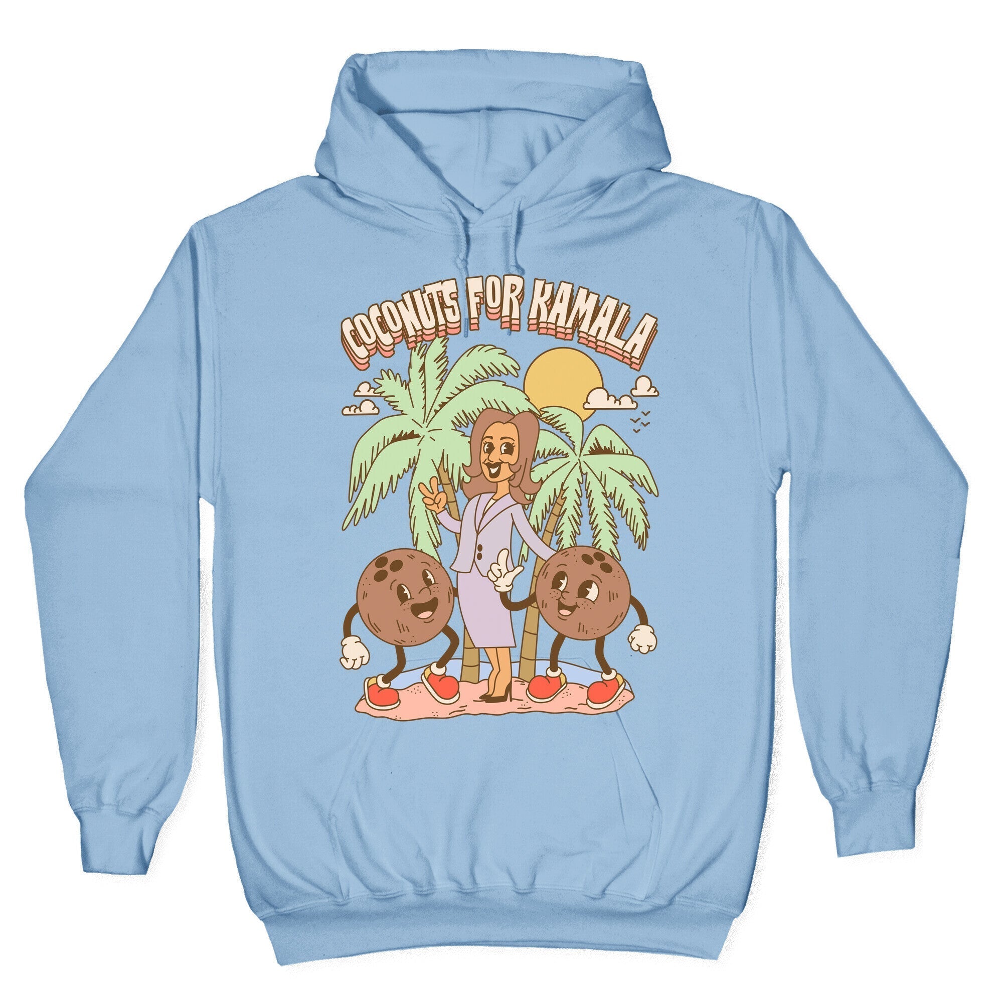 Coconuts For Kamala Hoodie Style001 T-Shirts, Sweatshirt | CoreVibeTees.com (Image 4)