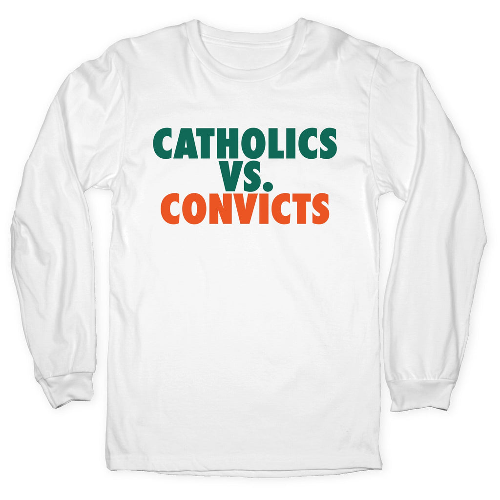 Catholics vs. Convicts Longsleeve Tee Hoodie, Sweatshirt | CoreVibeTees.com (Image 4)