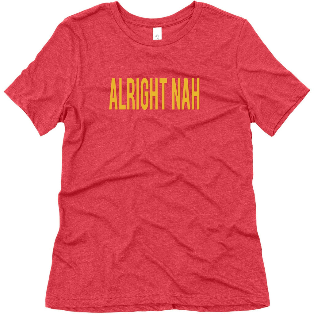 Alright Nah Womens Triblend Tee Hoodie, Sweatshirt | CoreVibeTees.com (Image 5)