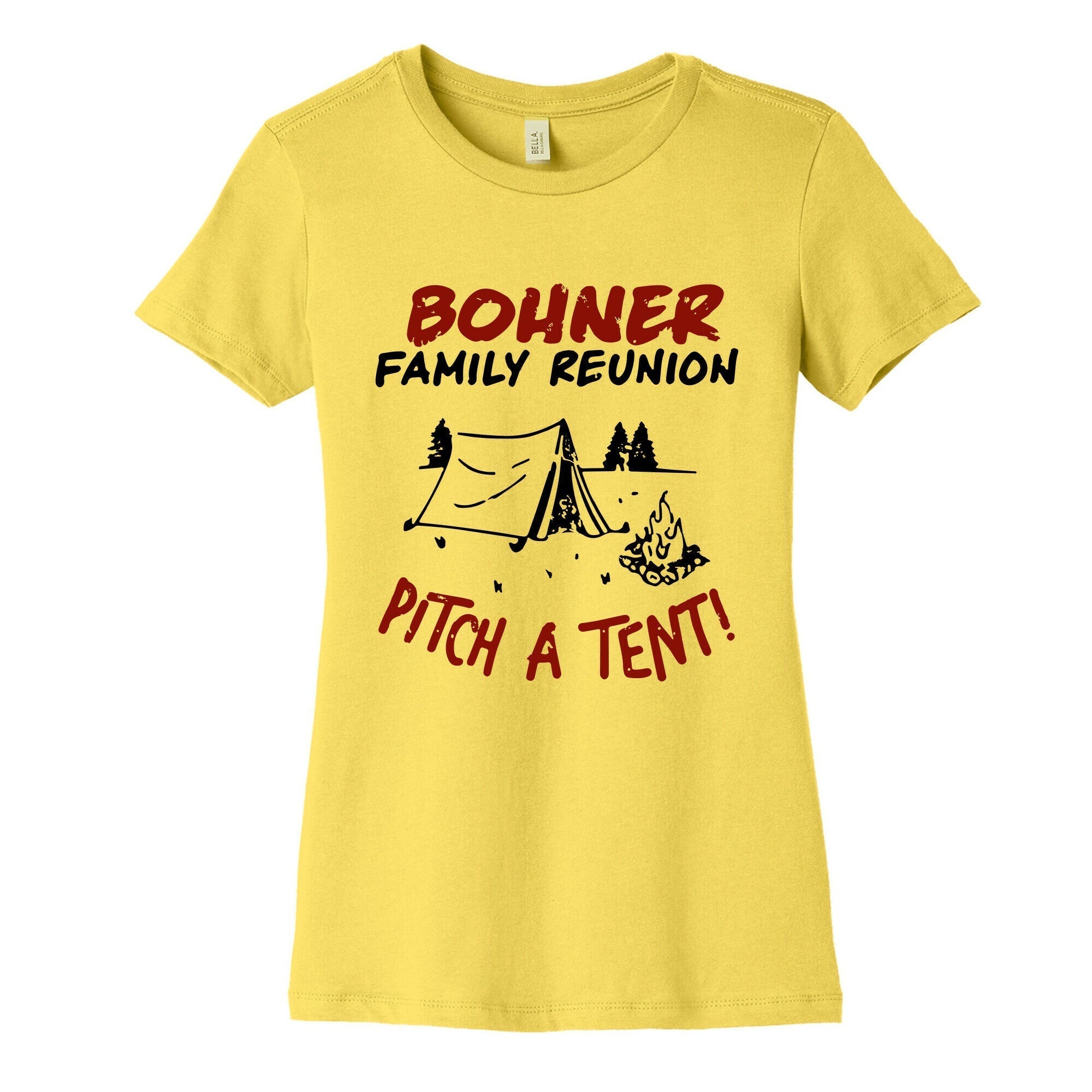 Bohner Family Reunion Womens Cotton Tee Hoodie, Sweatshirt | CoreVibeTees.com (Image 5)