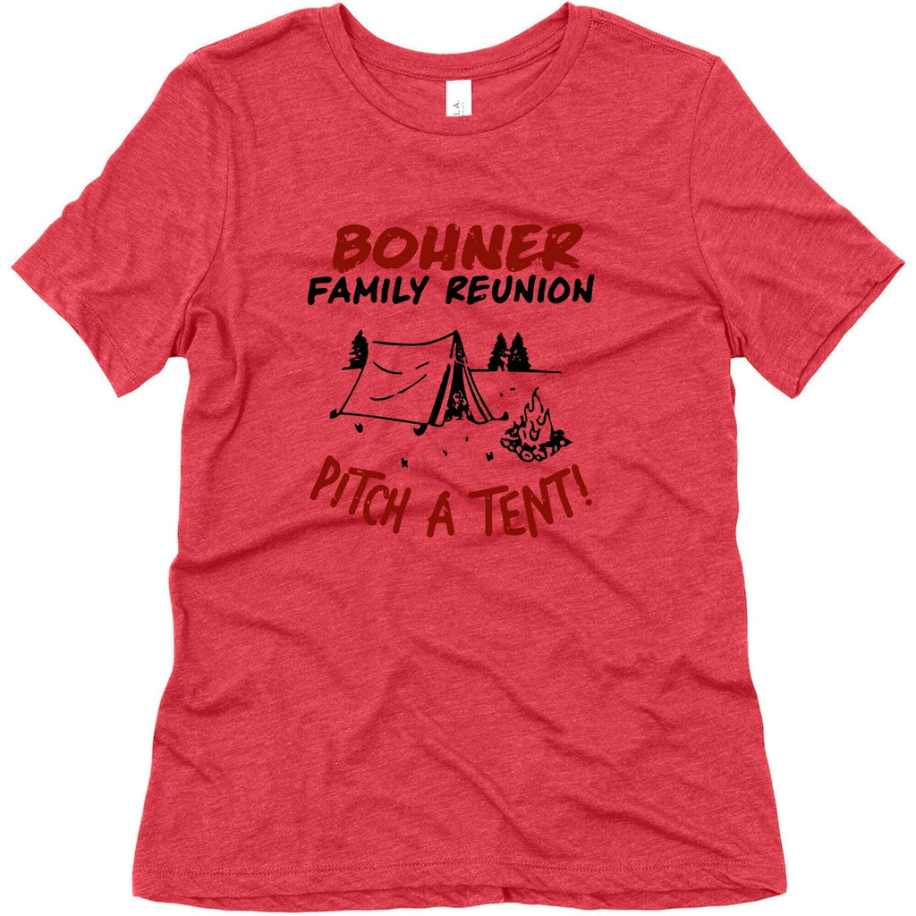 Bohner Family Reunion Womens Triblend Tee Hoodie, Sweatshirt | CoreVibeTees.com (Image 4)