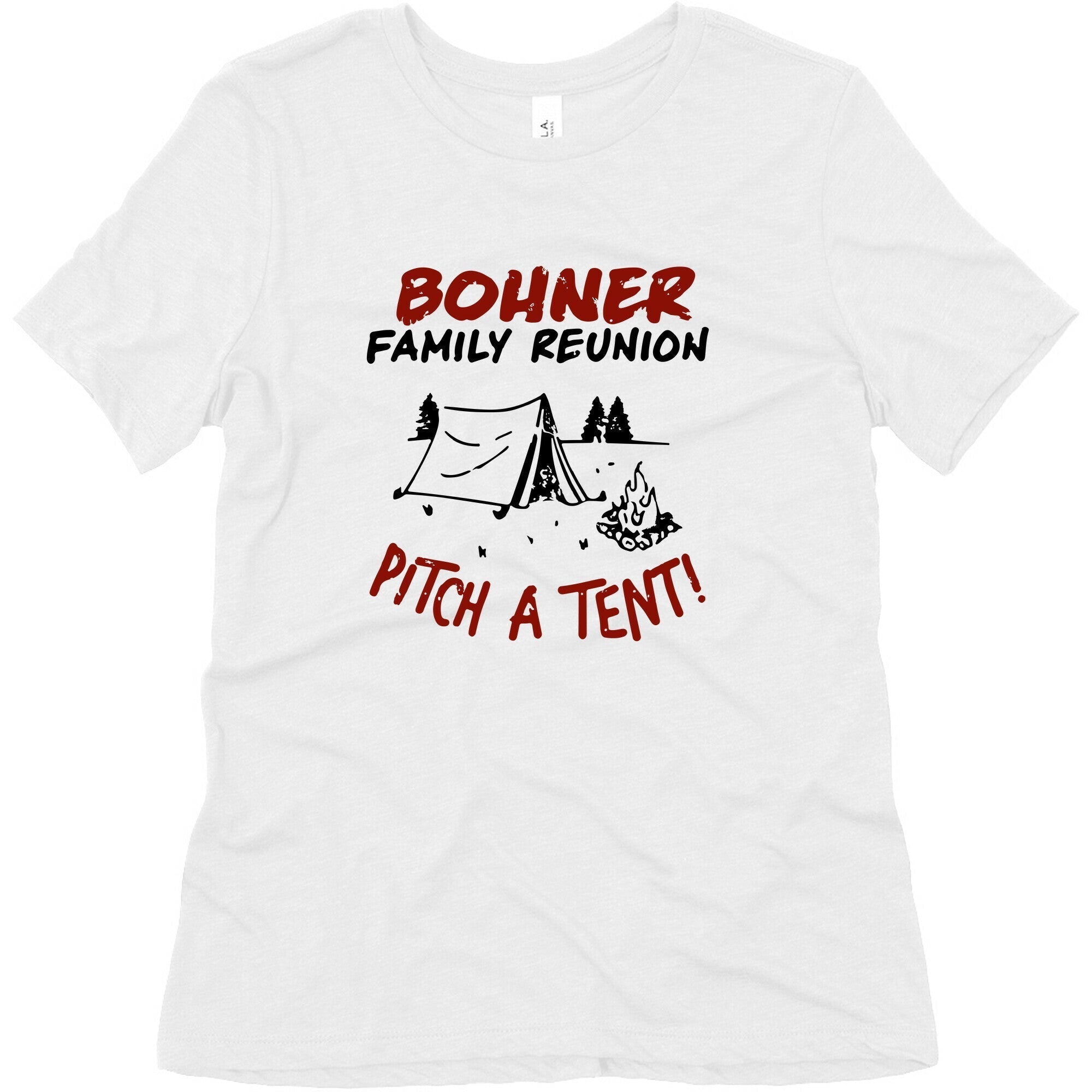 Bohner Family Reunion Womens Triblend Tee Hoodie, Sweatshirt | CoreVibeTees.com (Image 5)