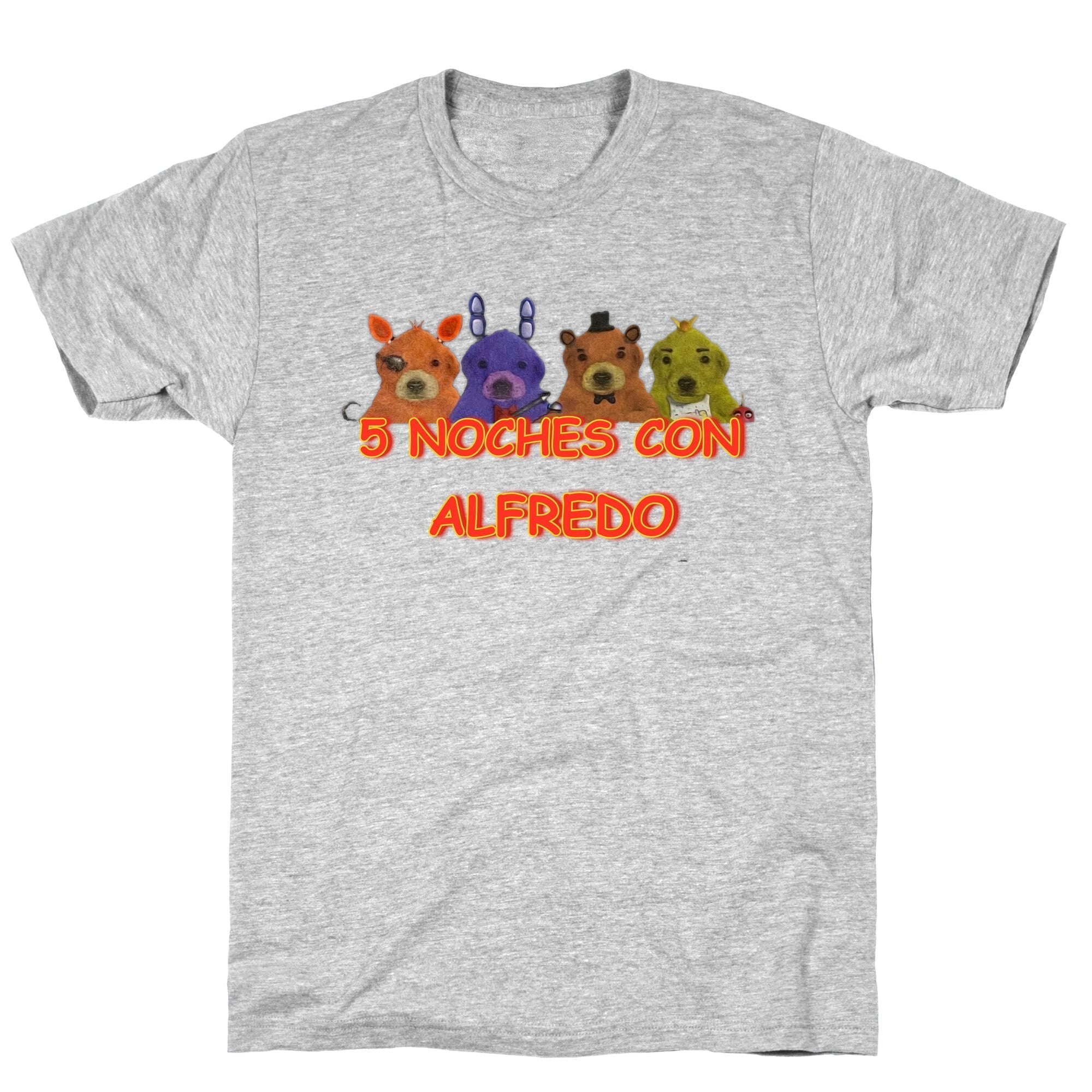 5 Noches Con Alfredo T-Shirt Hoodie, Sweatshirt | CoreVibeTees.com (Image 1)