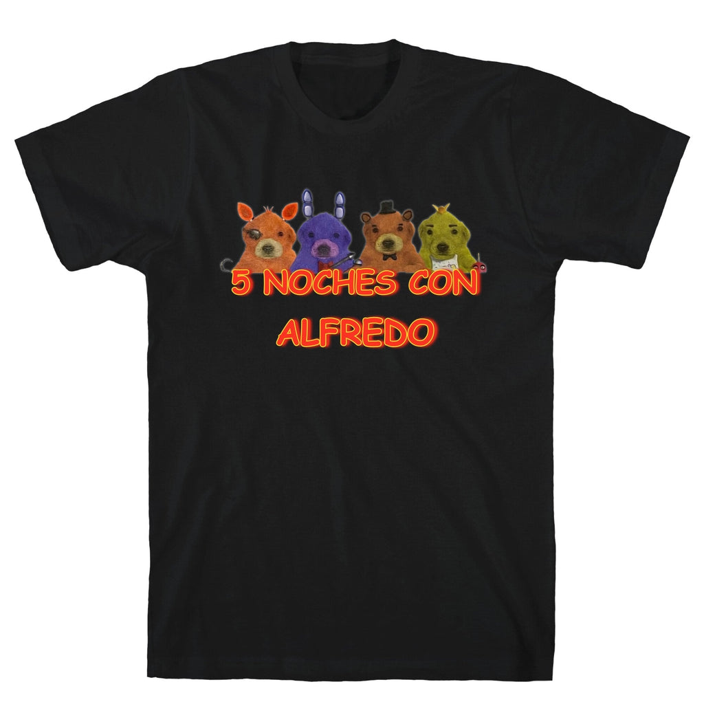 5 Noches Con Alfredo T-Shirt Hoodie, Sweatshirt | CoreVibeTees.com (Image 2)