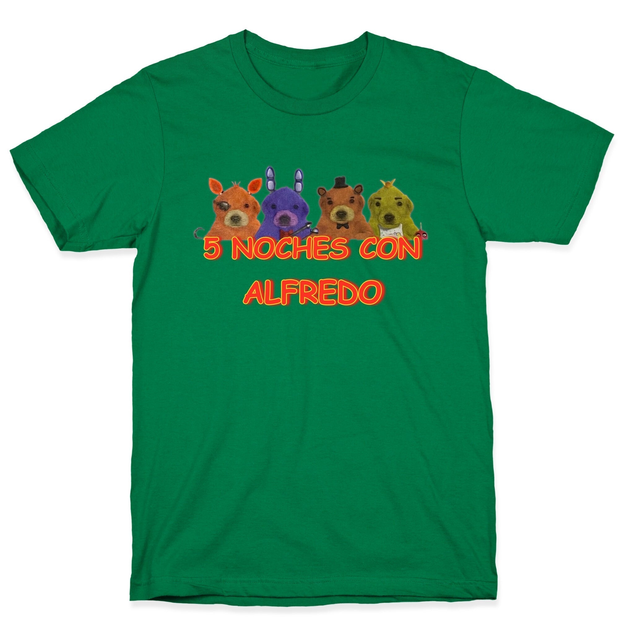 5 Noches Con Alfredo T-Shirt Hoodie, Sweatshirt | CoreVibeTees.com (Image 3)