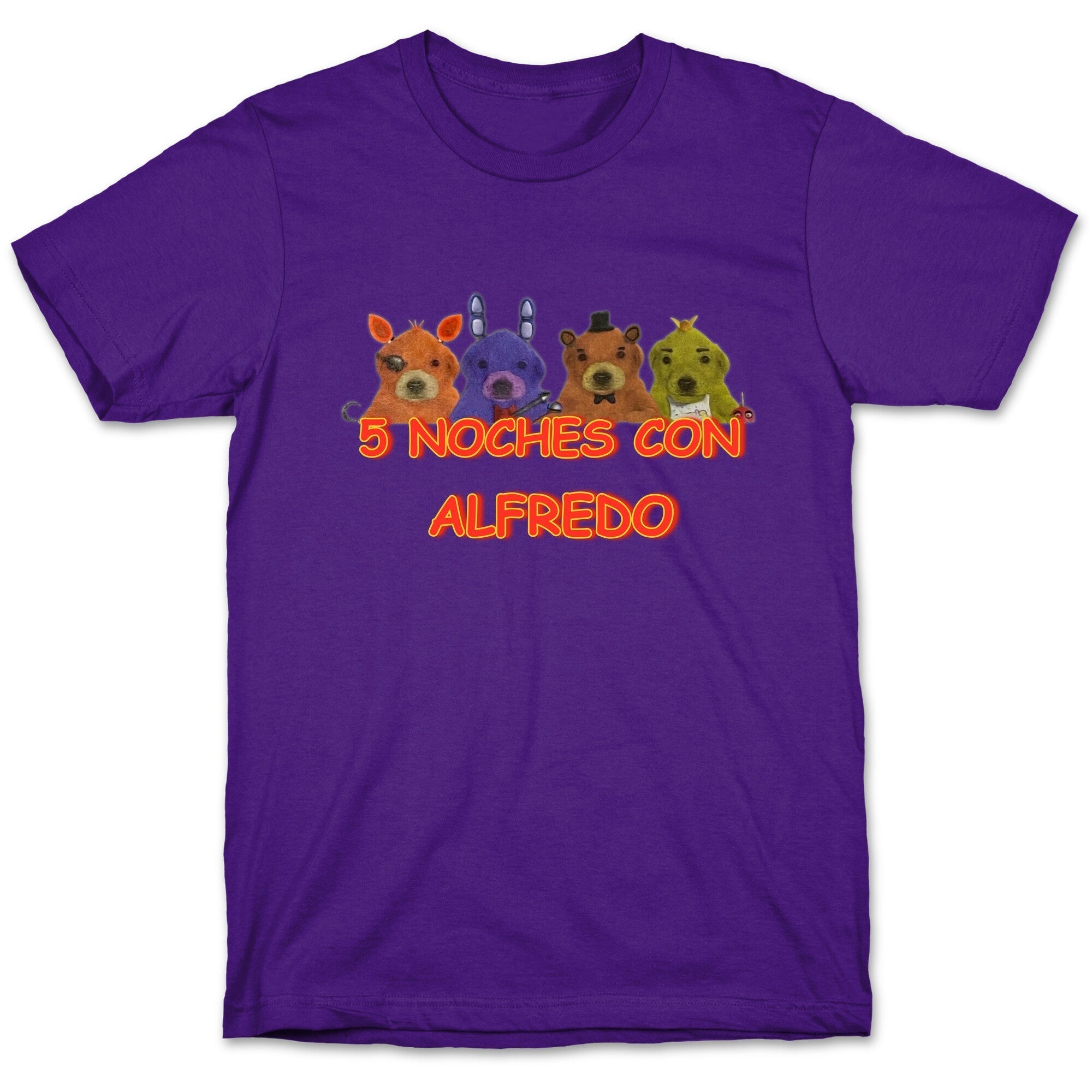 5 Noches Con Alfredo T-Shirt Hoodie, Sweatshirt | CoreVibeTees.com (Image 5)