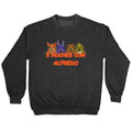 5 Noches Con Alfredo Crewneck Sweatshirt T-Shirts, Hoodie | CoreVibeTees.com (Image 1)