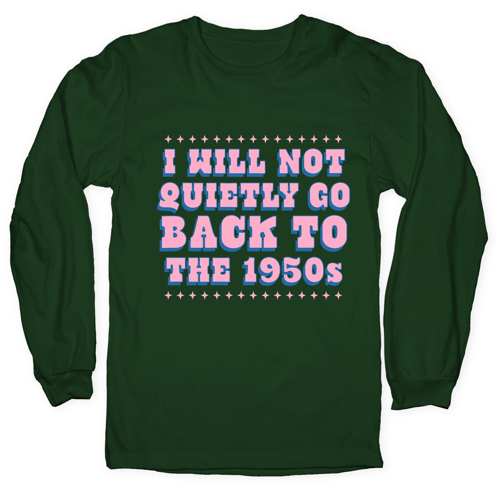 Back to the 1950s Longsleeve Tee Hoodie, Sweatshirt | CoreVibeTees.com (Image 1)