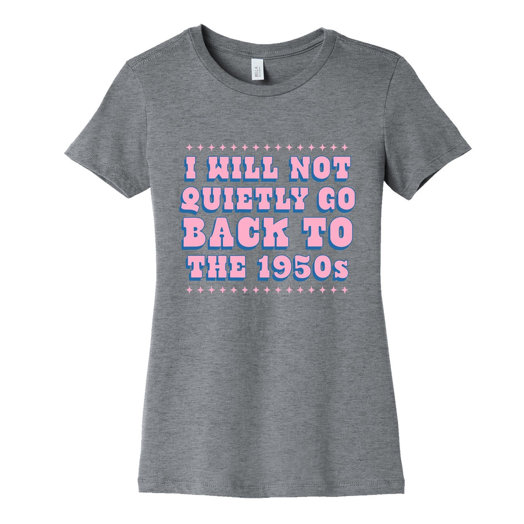 Back to the 1950s Womens Cotton Tee Hoodie, Sweatshirt | CoreVibeTees.com (Image 1)