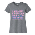 Back to the 1950s Womens Cotton Tee Hoodie, Sweatshirt | CoreVibeTees.com (Image 1)