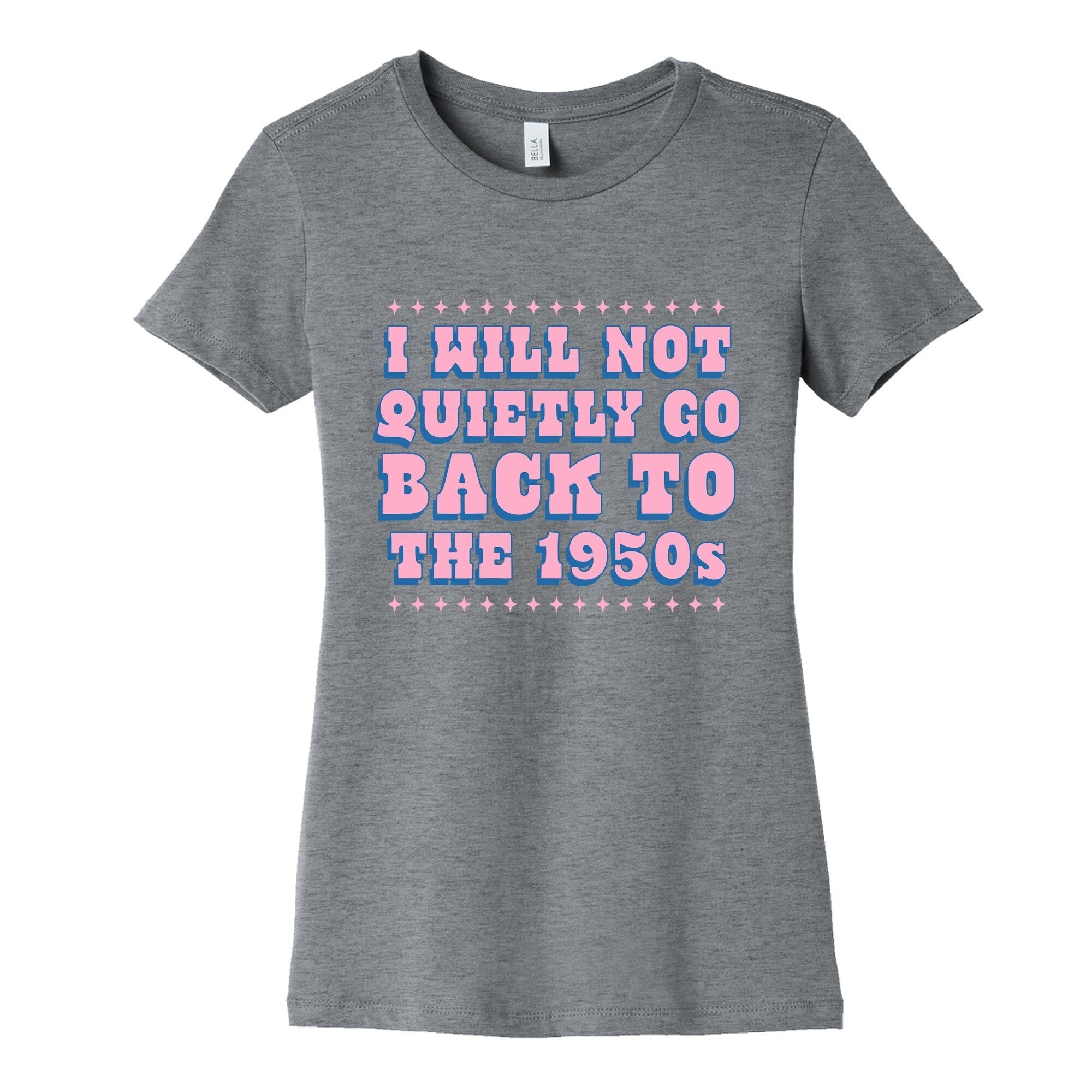 Back to the 1950s Womens Cotton Tee Hoodie, Sweatshirt | CoreVibeTees.com (Image 1)