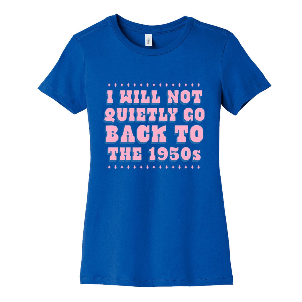 Back to the 1950s Womens Cotton Tee Hoodie, Sweatshirt | CoreVibeTees.com (Image 2)