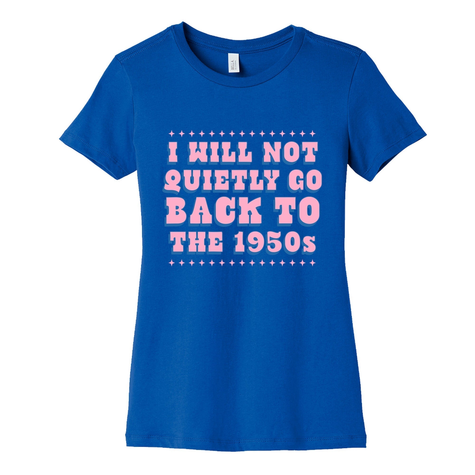 Back to the 1950s Womens Cotton Tee Hoodie, Sweatshirt | CoreVibeTees.com (Image 2)