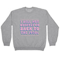 Back to the 1950s Crewneck Sweatshirt T-Shirts, Hoodie | CoreVibeTees.com (Image 1)
