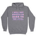 Back to the 1950s Hoodie T-Shirts, Sweatshirt | CoreVibeTees.com (Image 1)