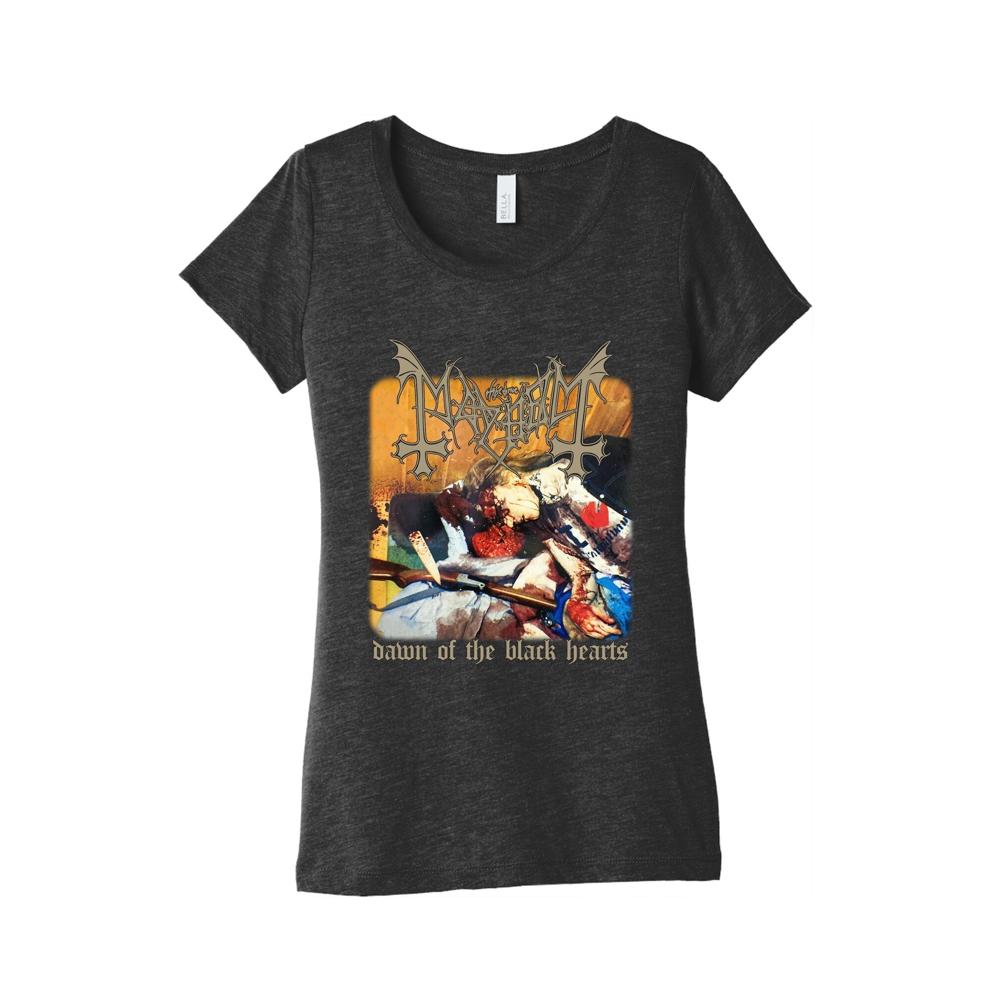 Dawn of the Black Hearts Womens Triblend Tee Hoodie, Sweatshirt | CoreVibeTees.com (Image 1)
