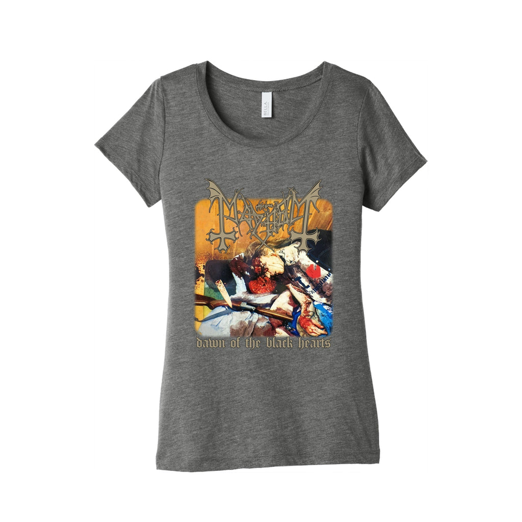 Dawn of the Black Hearts Womens Triblend Tee Hoodie, Sweatshirt | CoreVibeTees.com (Image 2)