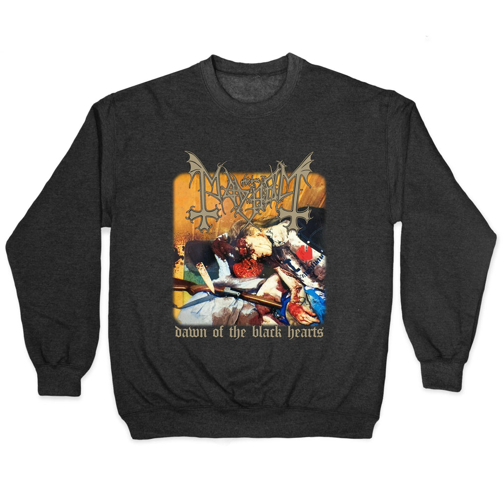 Dawn of the Black Hearts Crewneck Sweatshirt T-Shirts, Hoodie | CoreVibeTees.com (Image 1)