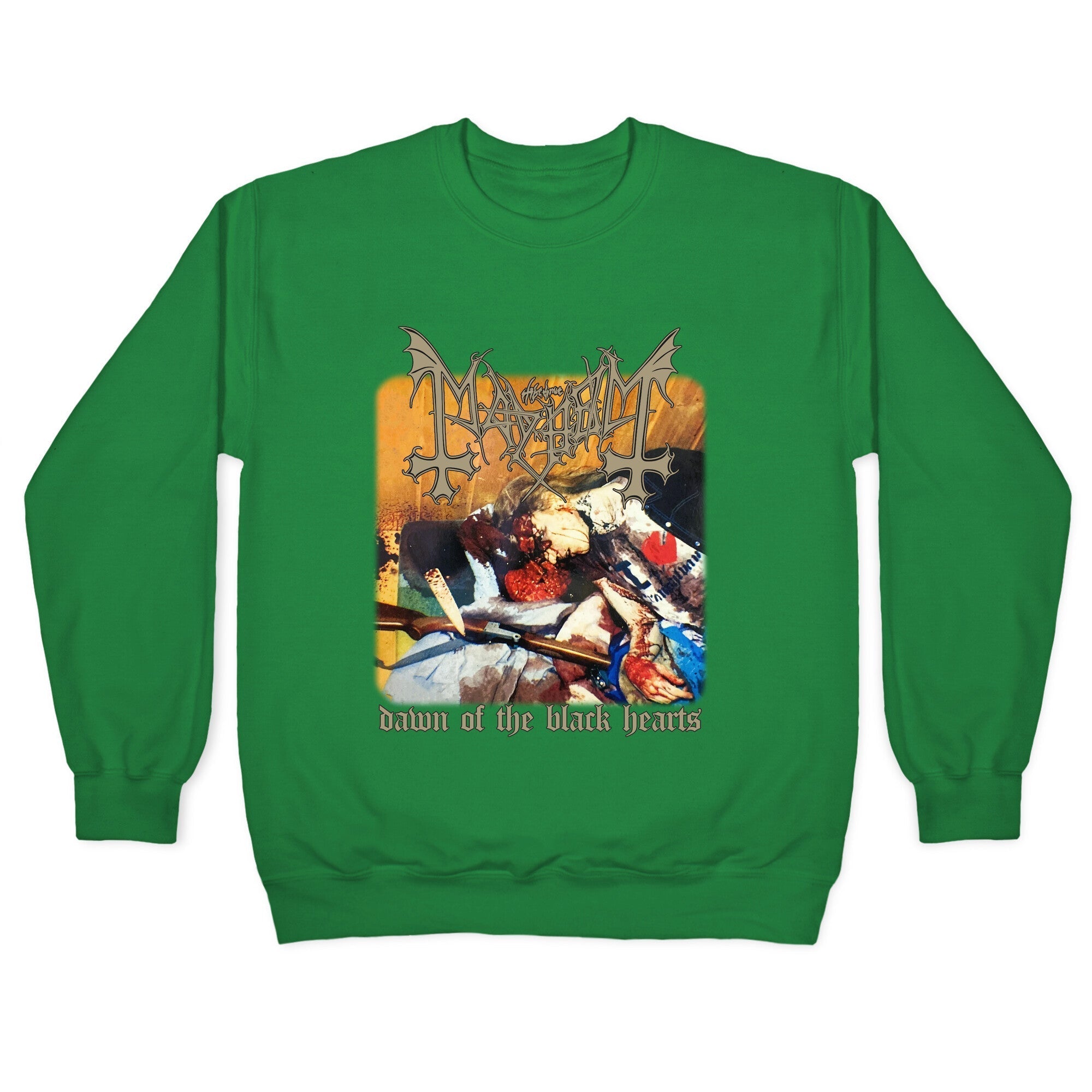 Dawn of the Black Hearts Crewneck Sweatshirt T-Shirts, Hoodie | CoreVibeTees.com (Image 3)