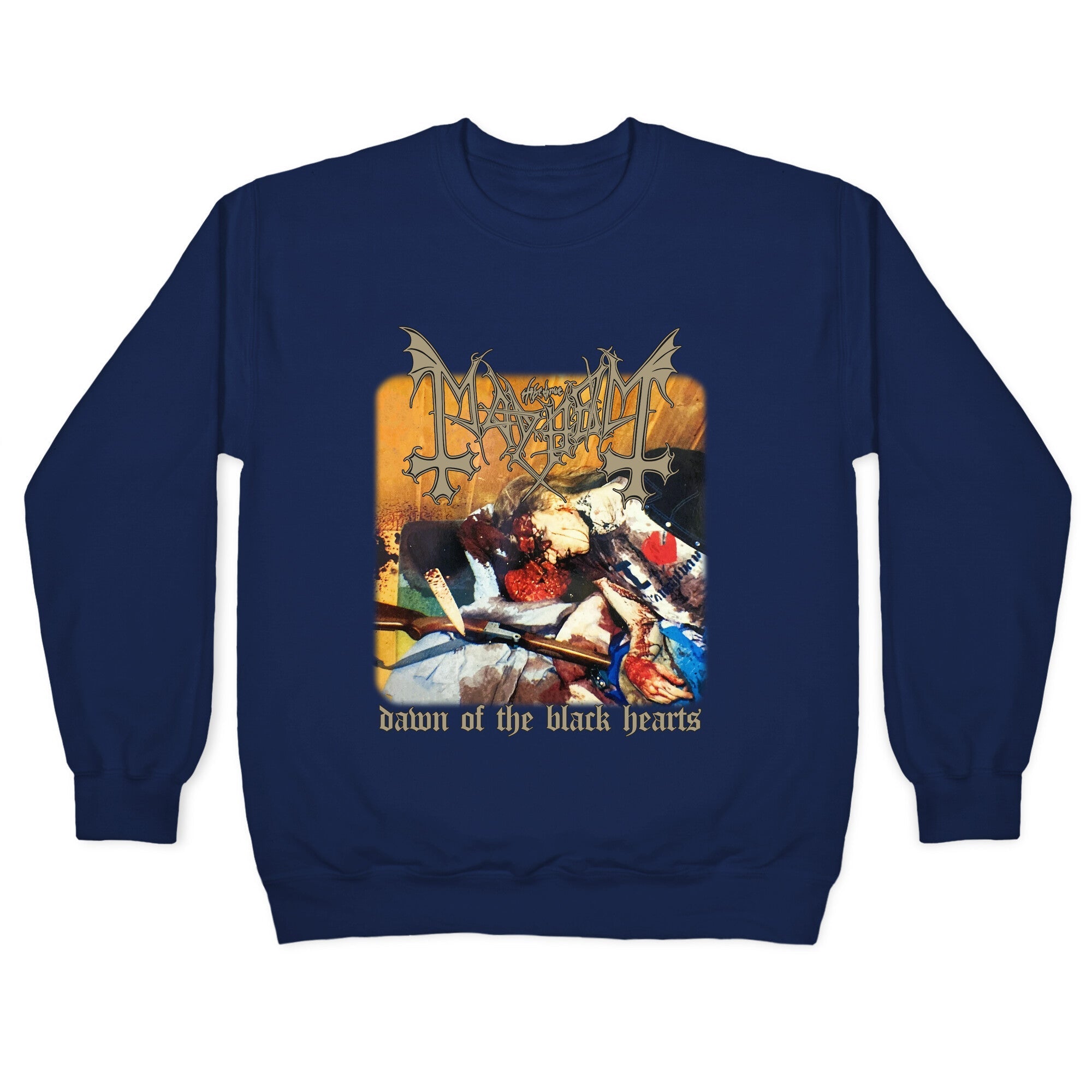 Dawn of the Black Hearts Crewneck Sweatshirt T-Shirts, Hoodie | CoreVibeTees.com (Image 4)