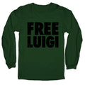 Free Luigi Longsleeve Tee Hoodie, Sweatshirt | CoreVibeTees.com (Image 1)
