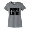 Free Luigi Womens Cotton Tee Hoodie, Sweatshirt | CoreVibeTees.com (Image 1)