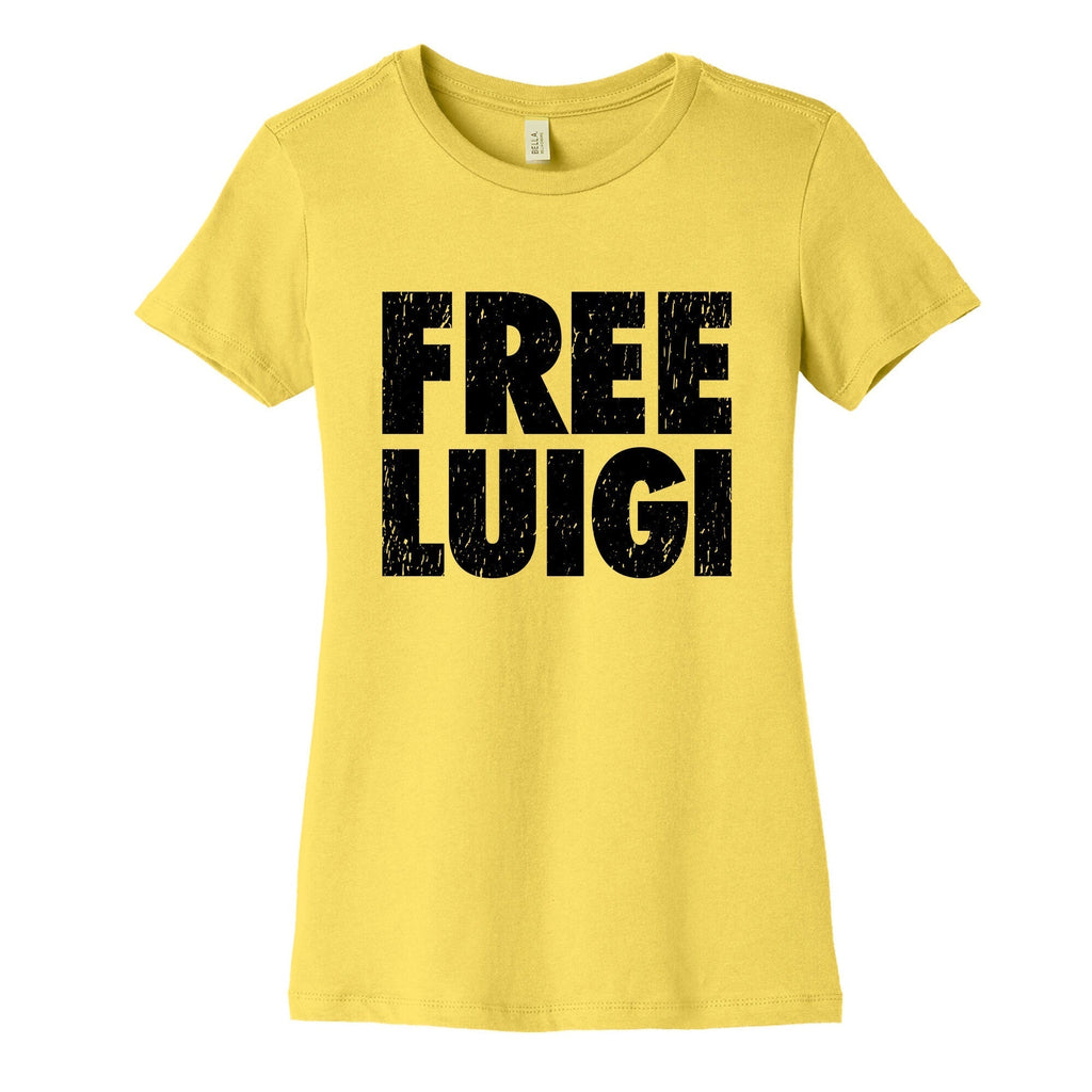 Free Luigi Womens Cotton Tee Hoodie, Sweatshirt | CoreVibeTees.com (Image 5)