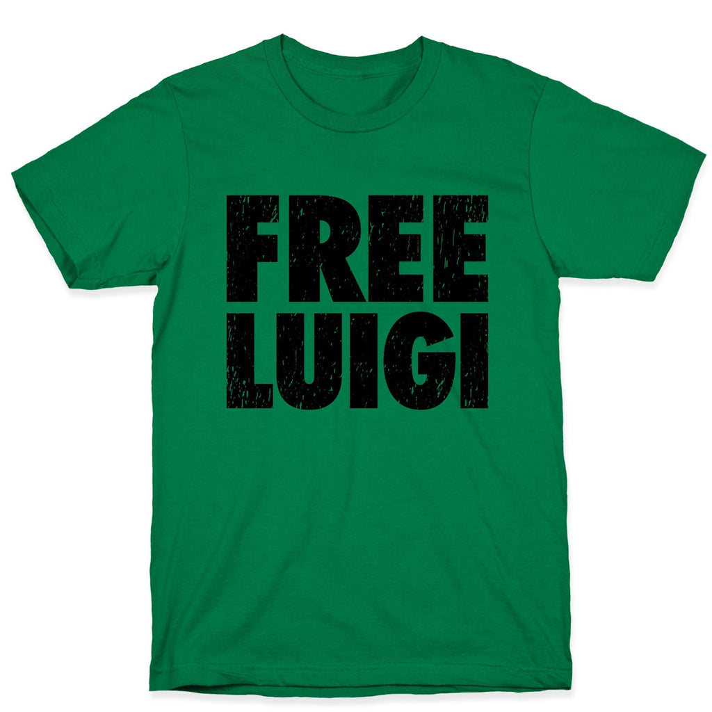 Free Luigi T-Shirt Hoodie, Sweatshirt | CoreVibeTees.com (Image 2)