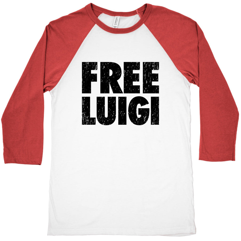 Free Luigi Baseball Tee Hoodie, Sweatshirt | CoreVibeTees.com (Image 3)