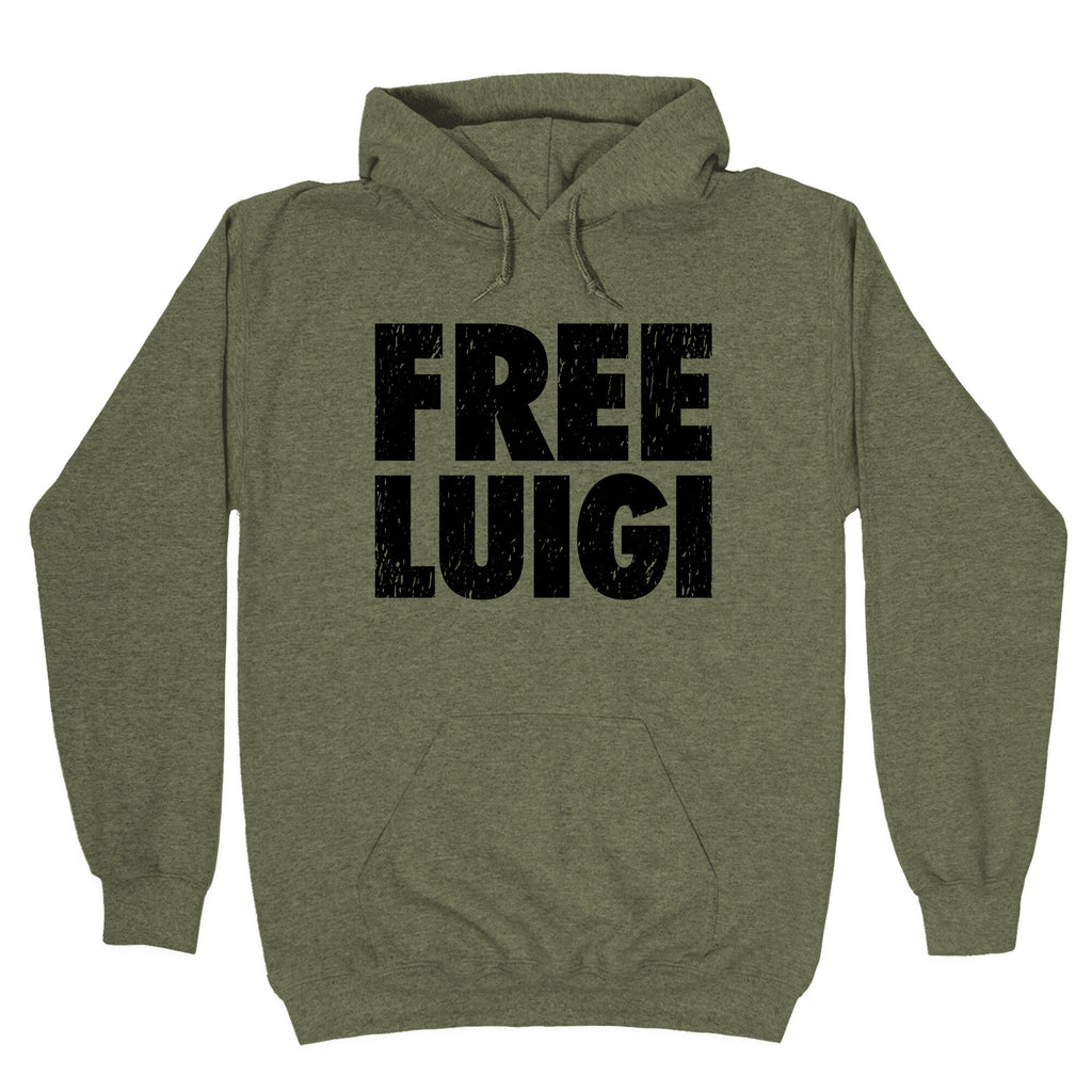 Free Luigi Hoodie T-Shirts, Sweatshirt | CoreVibeTees.com (Image 4)