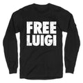 Free Luigi Longsleeve Tee Style001 Hoodie, Sweatshirt | CoreVibeTees.com (Image 1)