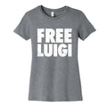 Free Luigi Womens Cotton Tee Style001 Hoodie, Sweatshirt | CoreVibeTees.com (Image 1)