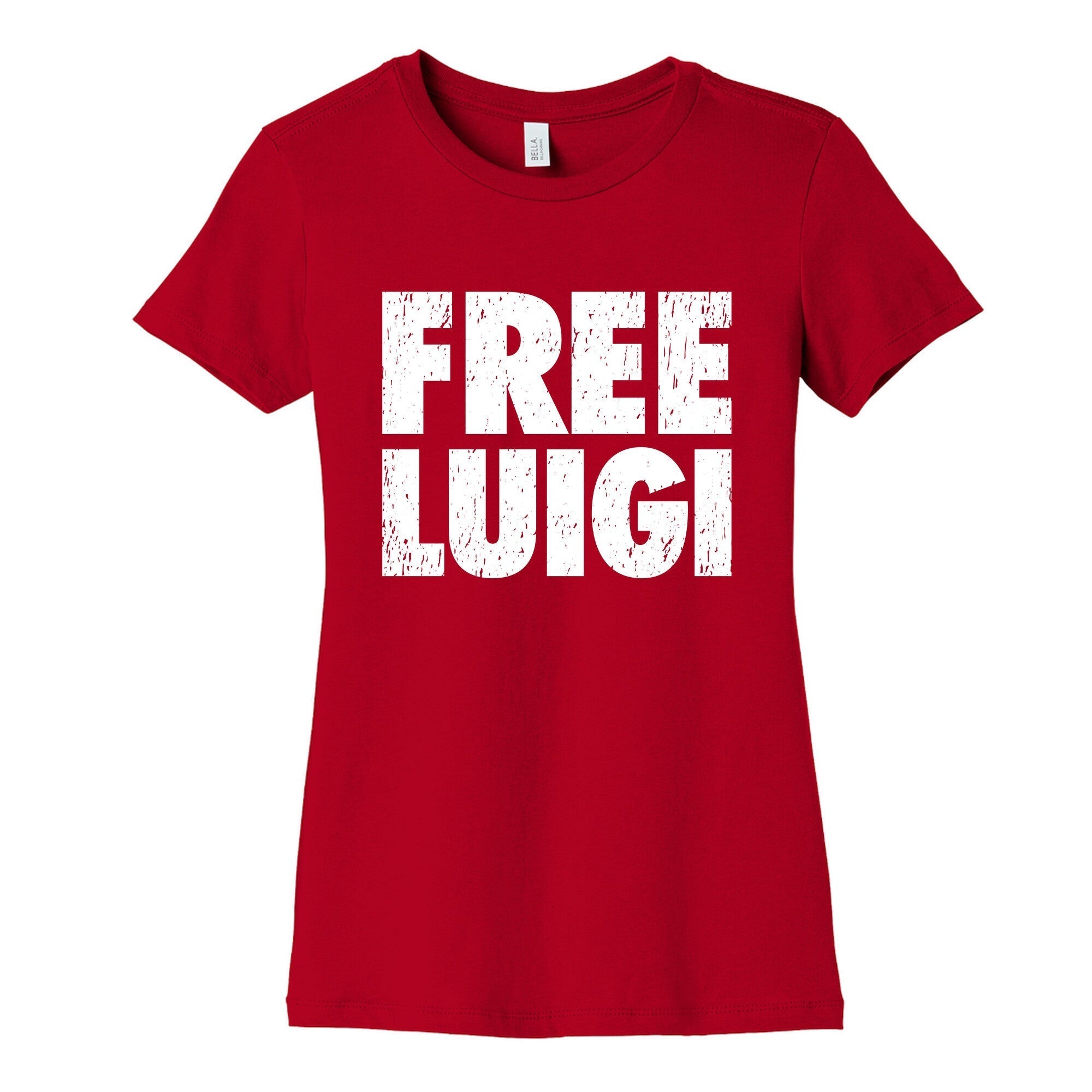 Free Luigi Womens Cotton Tee Style001 Hoodie, Sweatshirt | CoreVibeTees.com (Image 4)