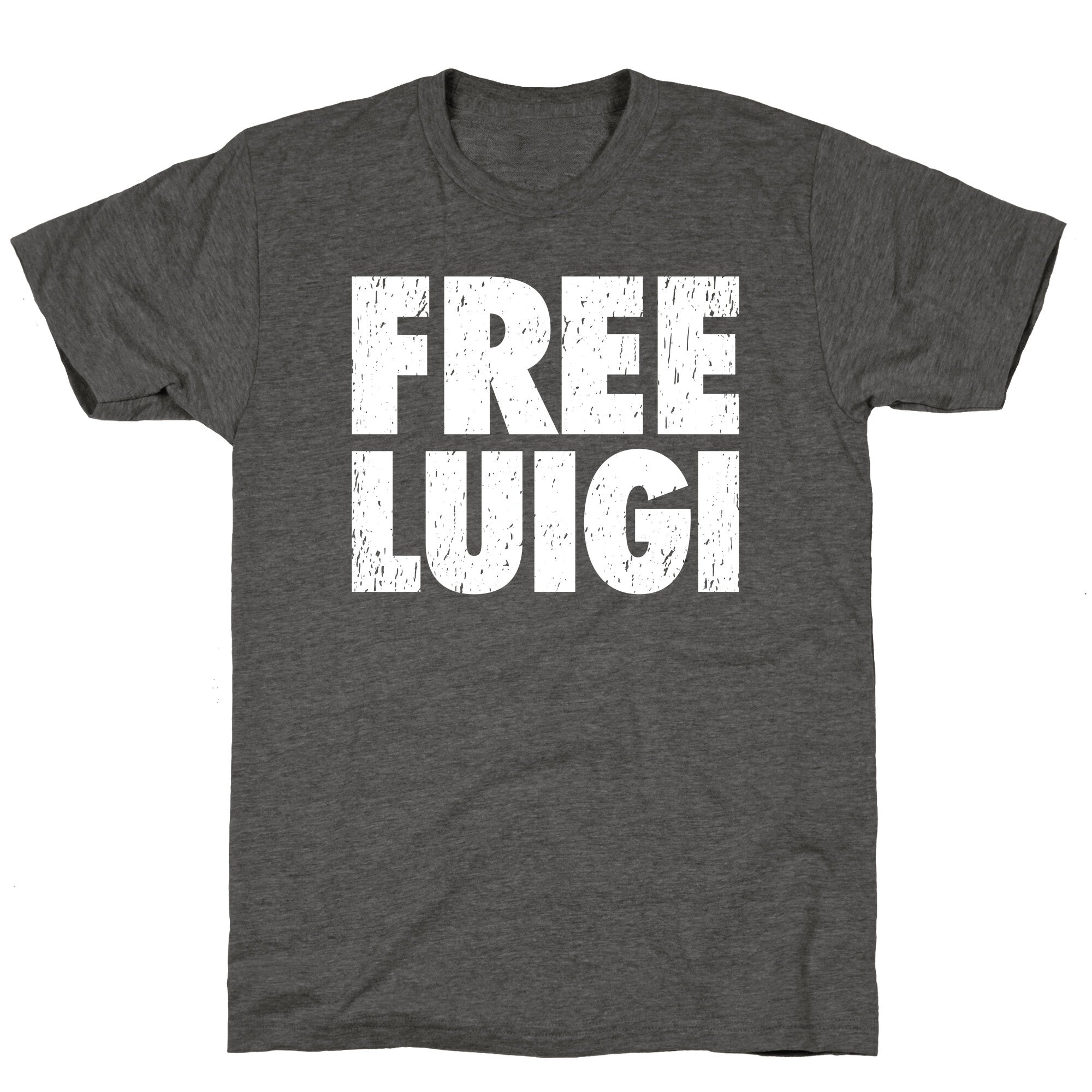 Free Luigi Unisex Triblend Tee Style001 Hoodie, Sweatshirt | CoreVibeTees.com (Image 2)