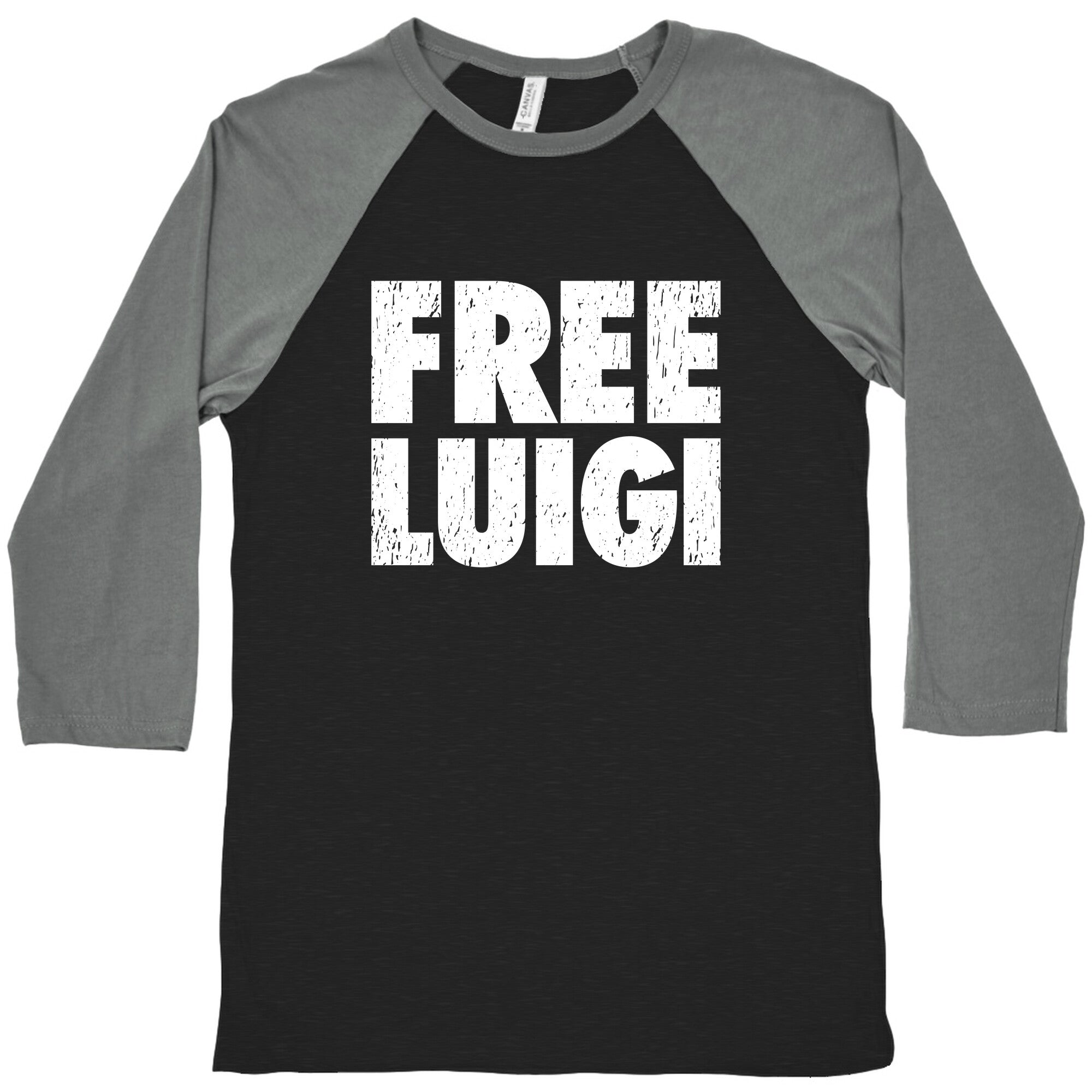 Free Luigi Baseball Tee Style001 Hoodie, Sweatshirt | CoreVibeTees.com (Image 1)