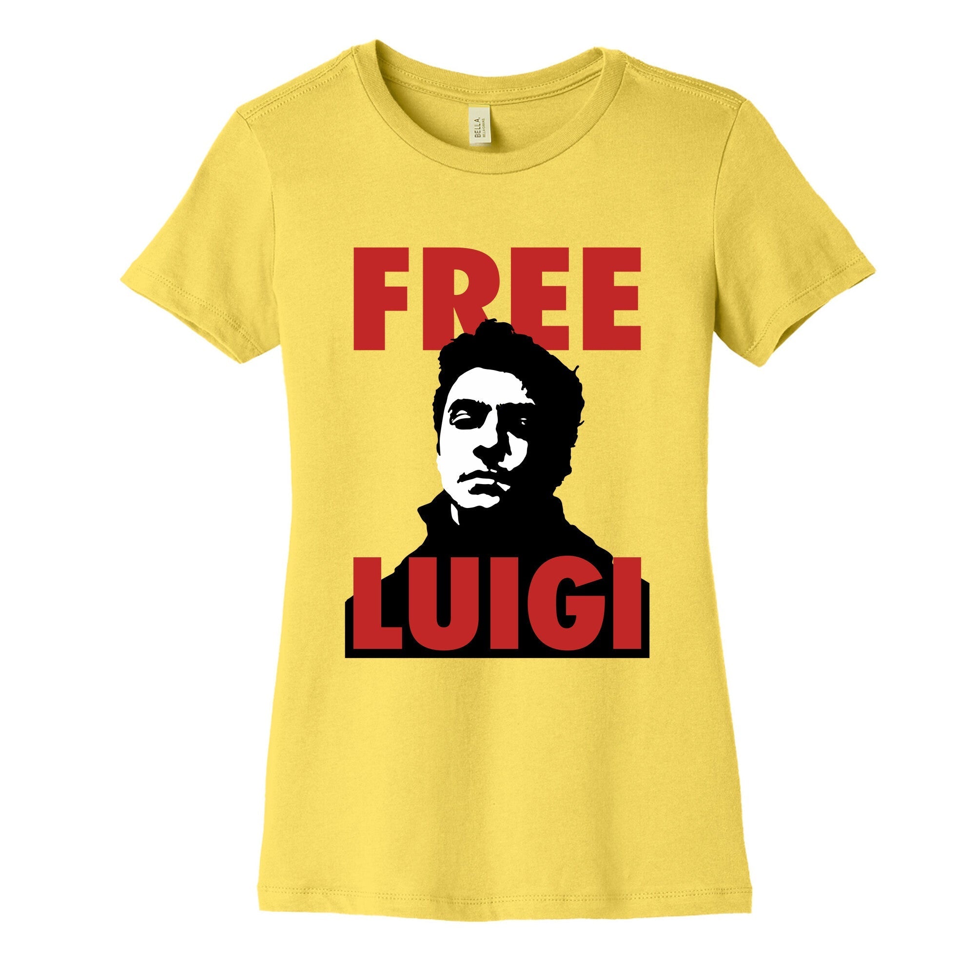 Free Luigi Mangione Womens Cotton Tee Hoodie, Sweatshirt | CoreVibeTees.com (Image 5)
