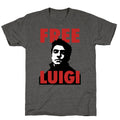 Free Luigi Mangione Unisex Triblend Tee Hoodie, Sweatshirt | CoreVibeTees.com (Image 1)