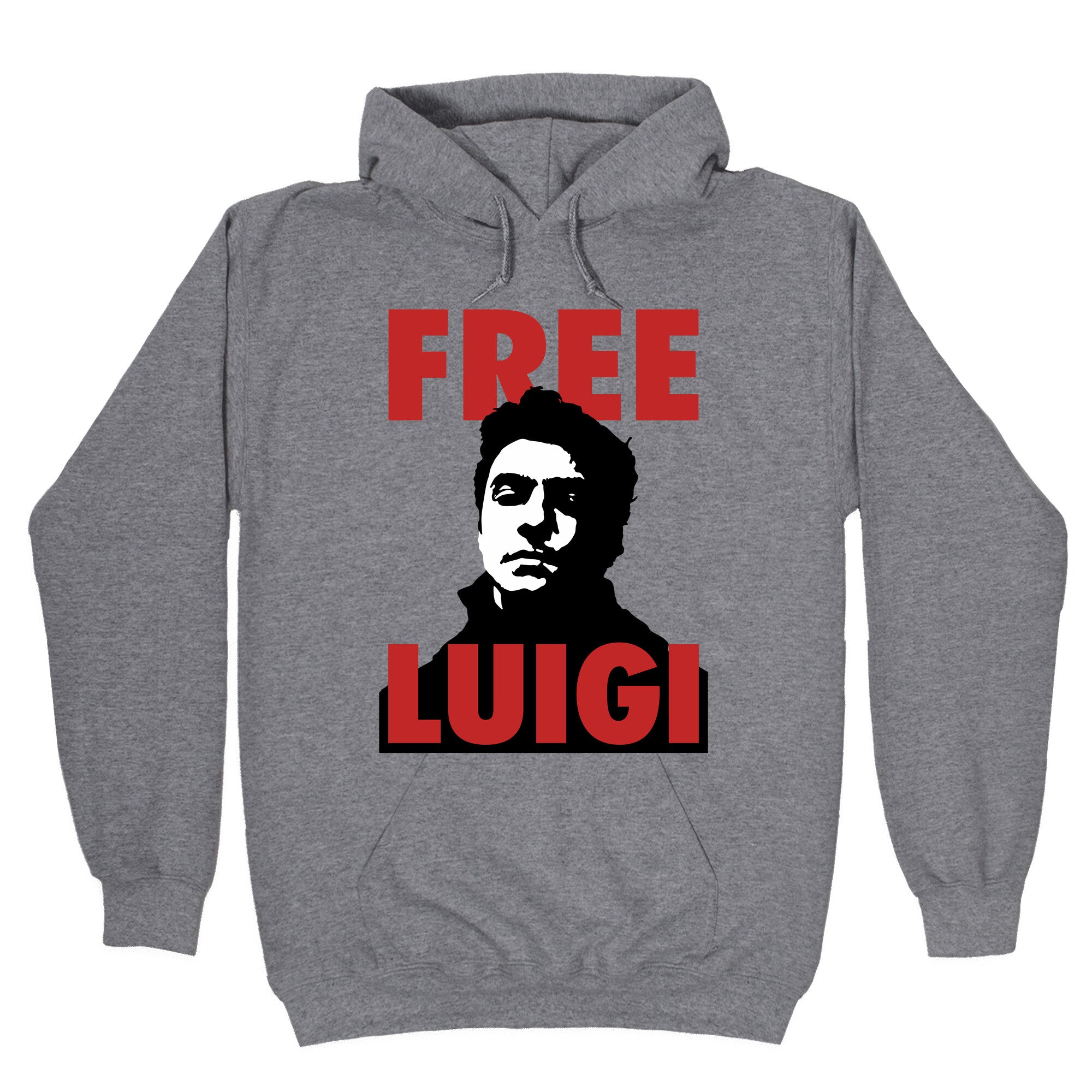 Free Luigi Mangione Hoodie T-Shirts, Sweatshirt | CoreVibeTees.com (Image 1)