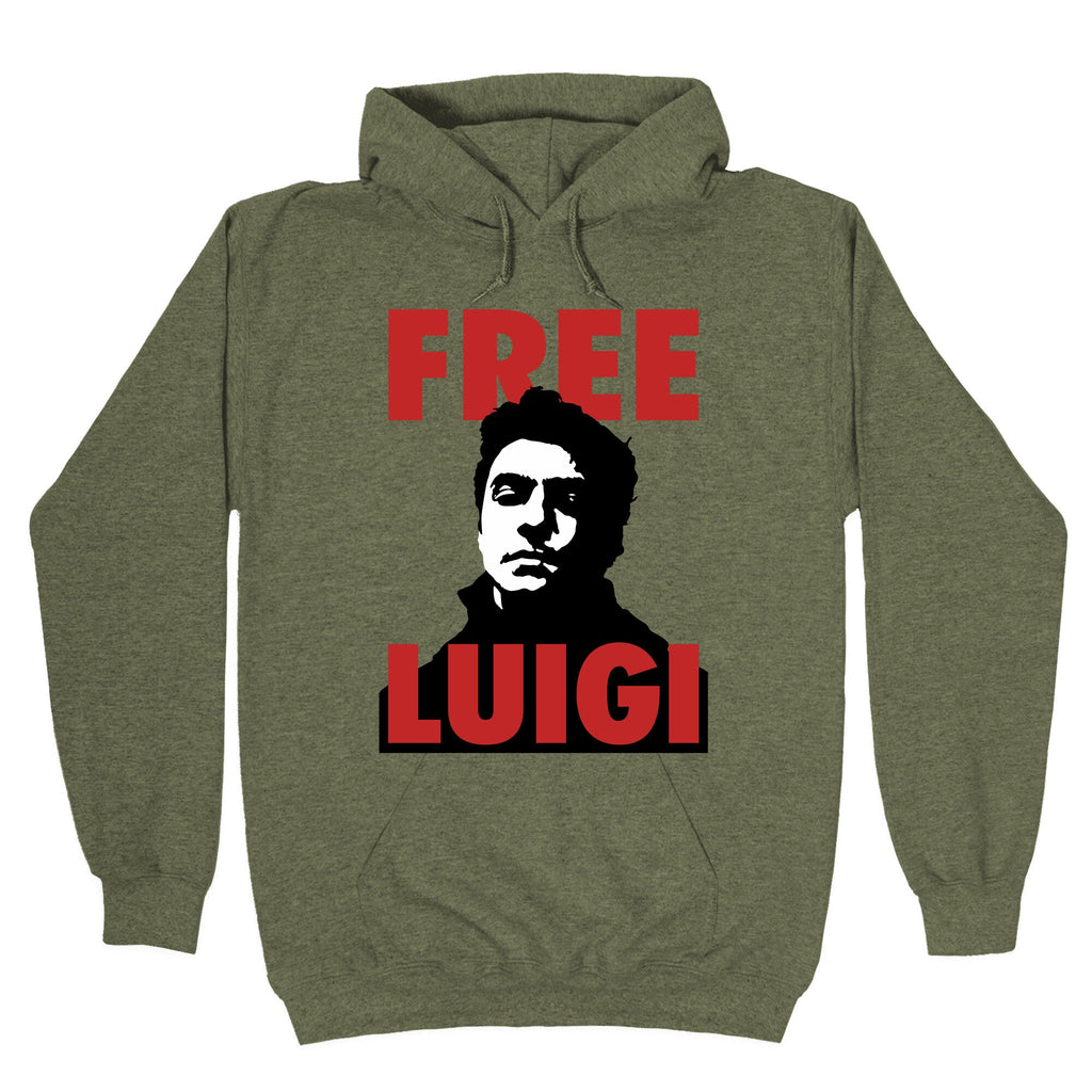 Free Luigi Mangione Hoodie T-Shirts, Sweatshirt | CoreVibeTees.com (Image 4)