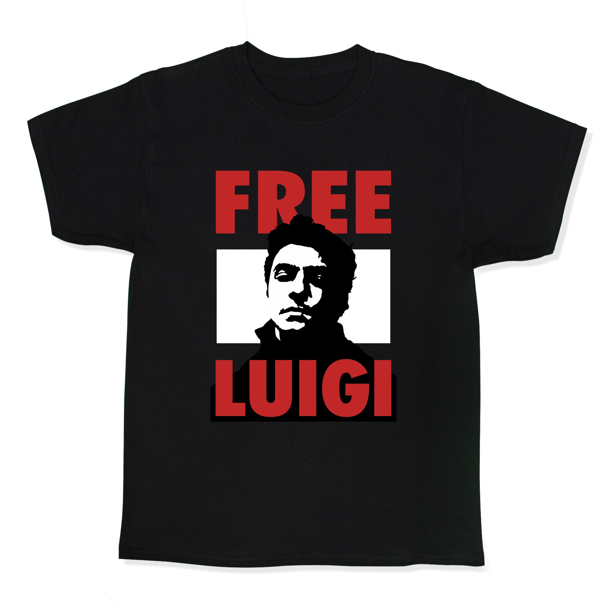 Free Luigi Mangione Kids Tee Style001 Hoodie, Sweatshirt | CoreVibeTees.com (Image 1)