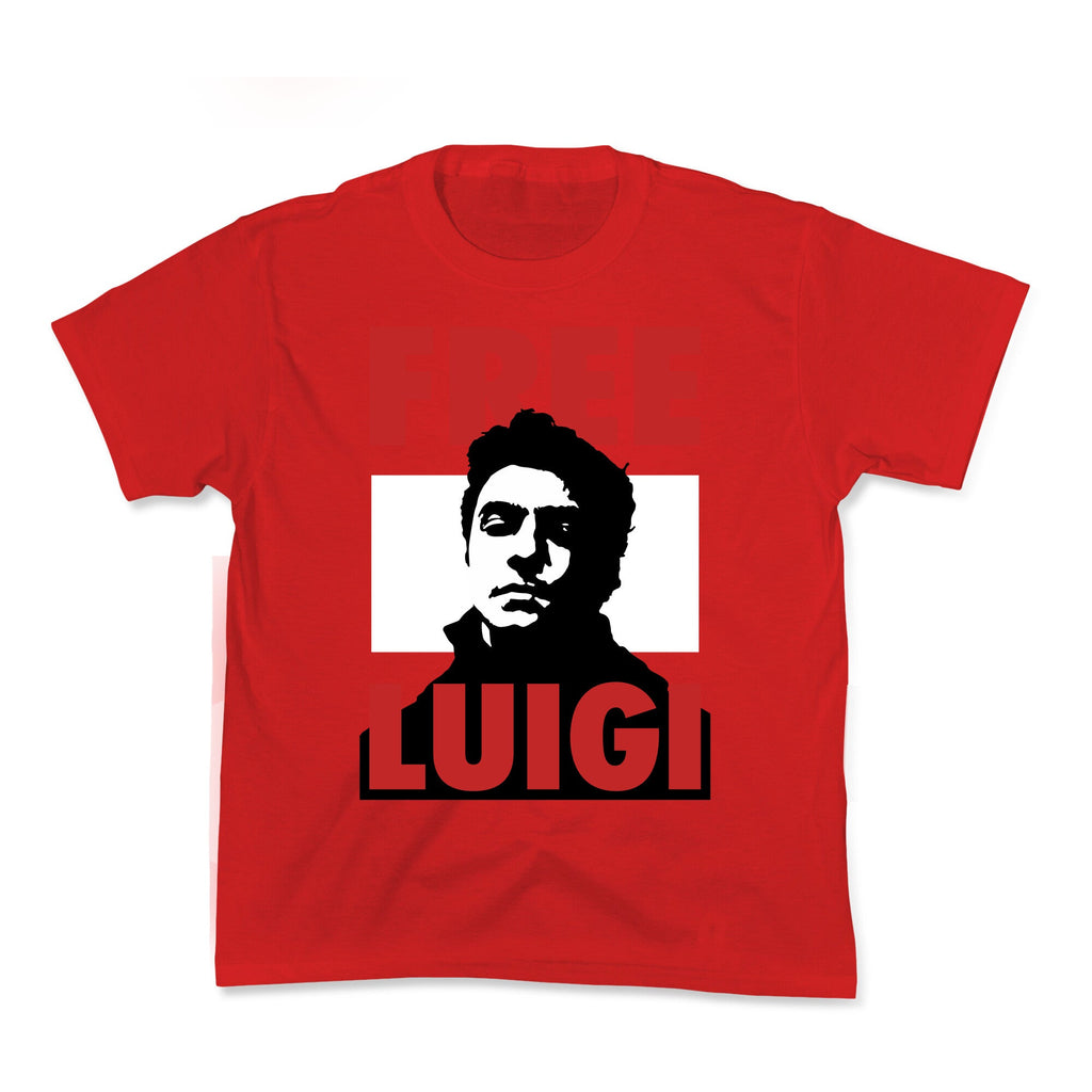 Free Luigi Mangione Kids Tee Style001 Hoodie, Sweatshirt | CoreVibeTees.com (Image 3)
