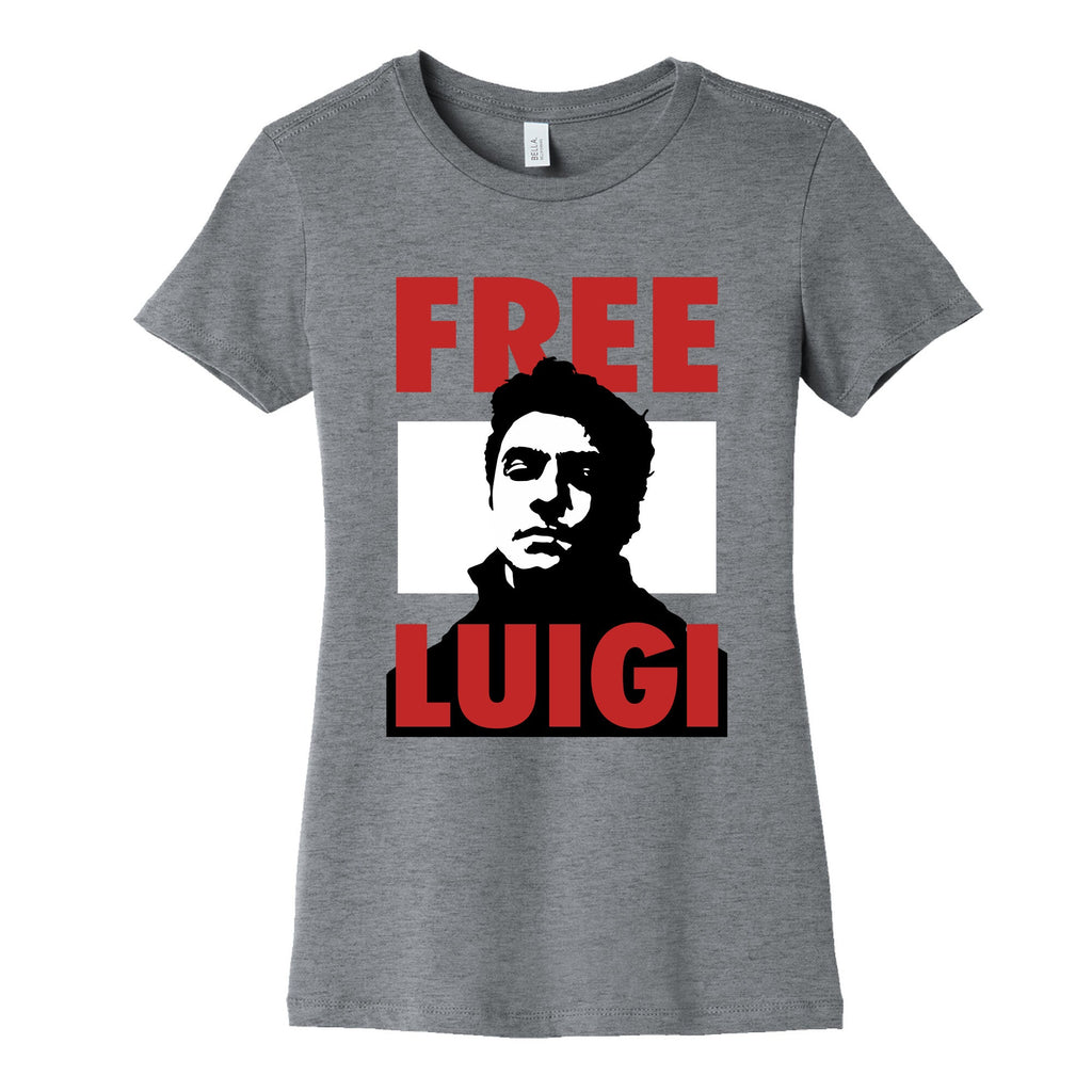 Free Luigi Mangione Womens Cotton Tee Style001 Hoodie, Sweatshirt | CoreVibeTees.com (Image 1)