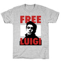 Free Luigi Mangione T-Shirt Style001 Hoodie, Sweatshirt | CoreVibeTees.com (Image 1)
