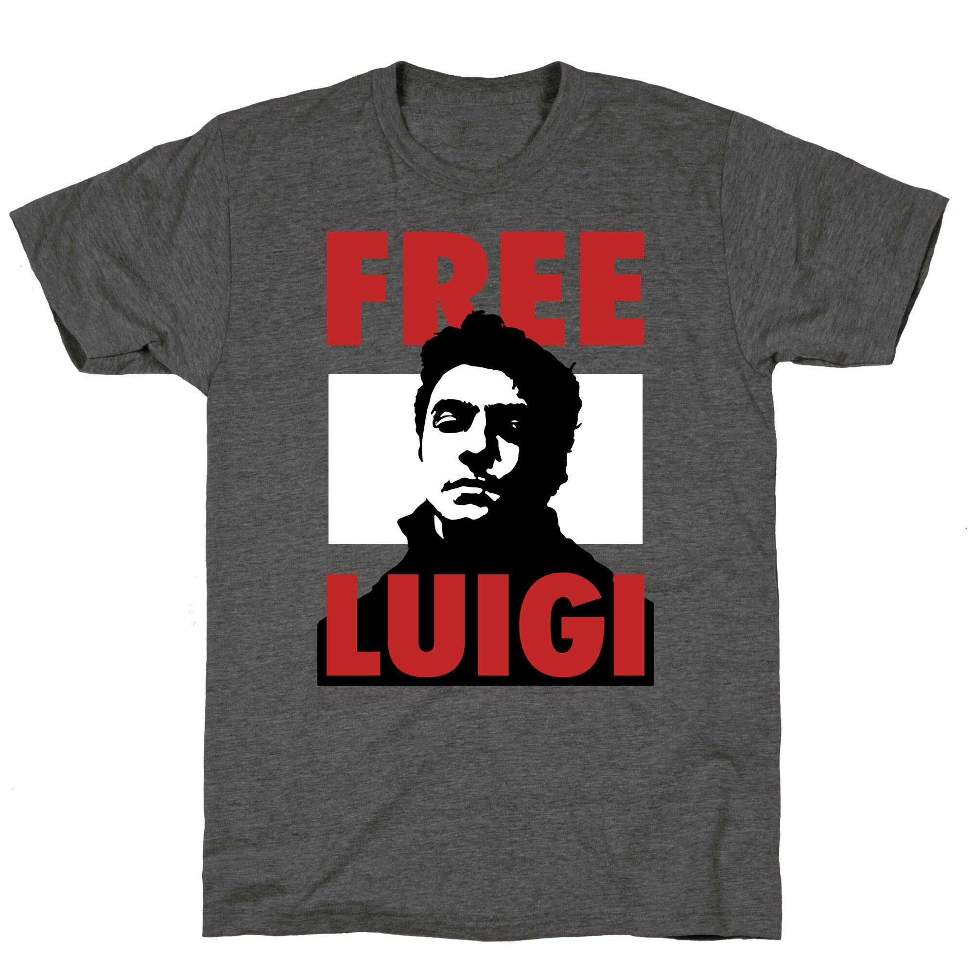 Free Luigi Mangione Unisex Triblend Tee Style001 Hoodie, Sweatshirt | CoreVibeTees.com (Image 2)
